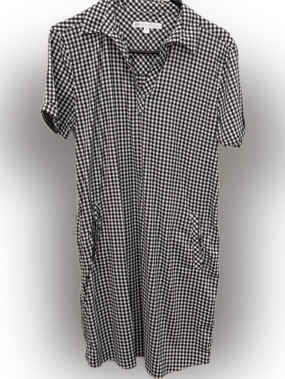 Southern Tide Kamryn Gingham Coastal Breeze® Dress